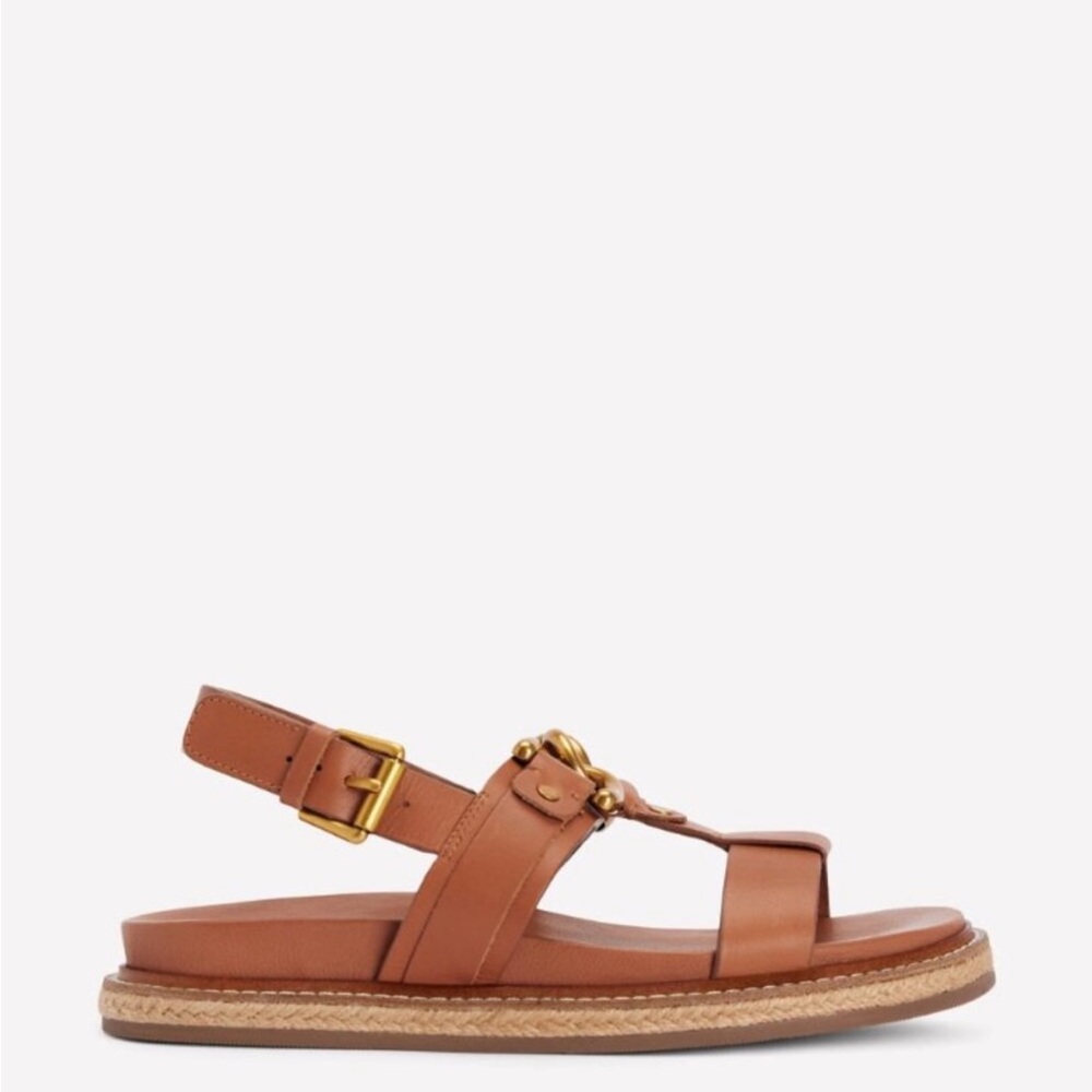 Boden Hardware Detail Footbed Sandal- NWOT - Picture 3 of 5